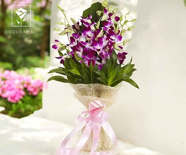 دسته گل ارکیده برای قرار اول