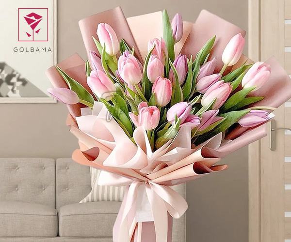 دسته گل لاله برای قرار اول