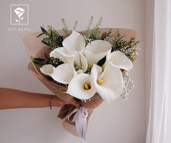 دسته گل زنبق برای قرار اول