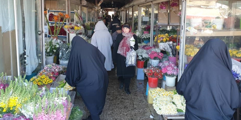 بازار گل محلاتی