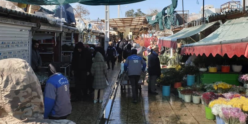 بازار گل محلاتی