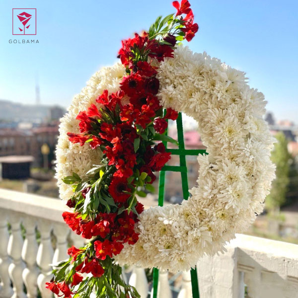 تاج گل تبریک