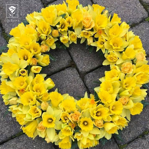 انتخاب گل برای تاج گل برای تبریک: گل نرگس