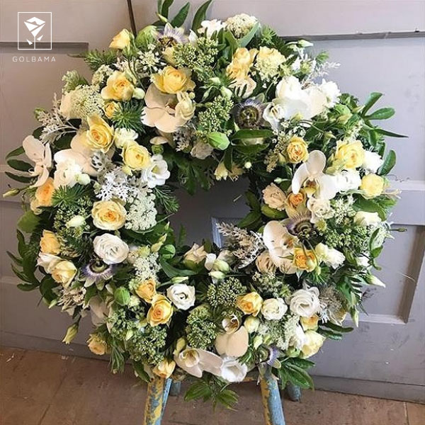 انتخاب گل برای تاج گل برای عرض تبریک:. گل ارکیده