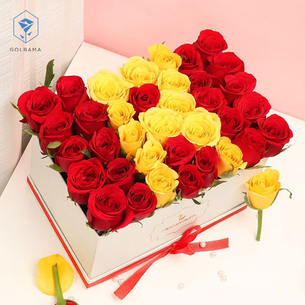 باکس گل حروف