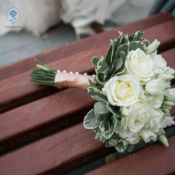 دسته گل رز عروس