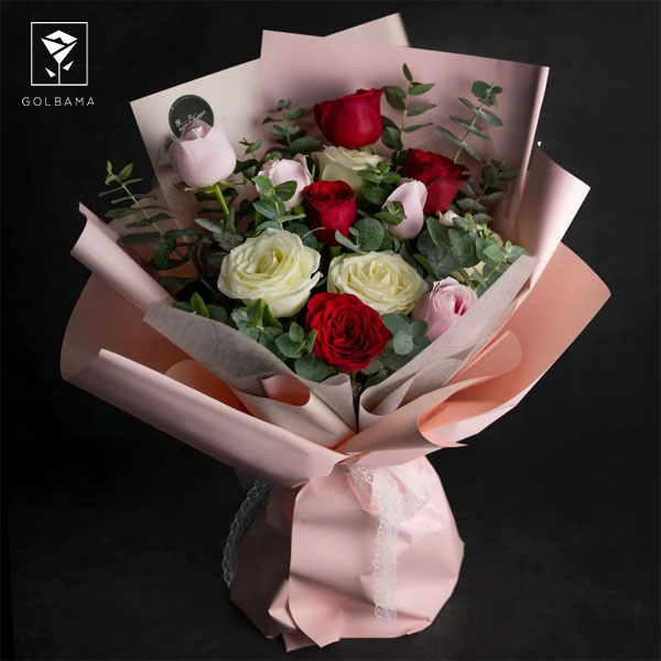 زیباترین دسته گل تولد