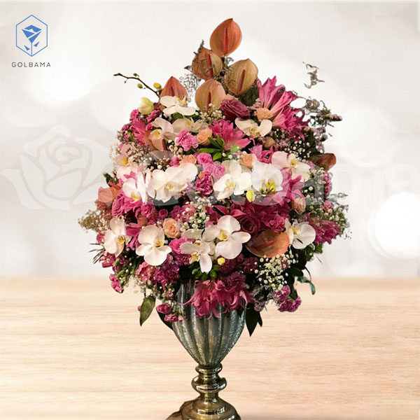 گل آرایی جام گل رز