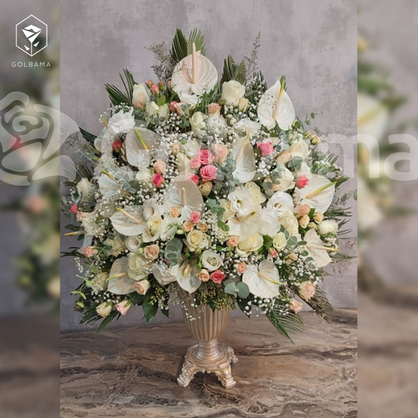 سفارش جام گل رز