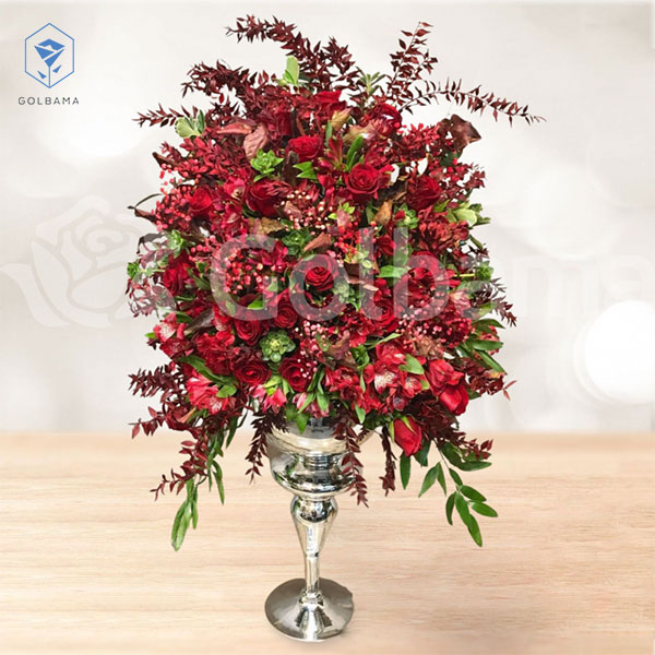 سایز جام گل رز