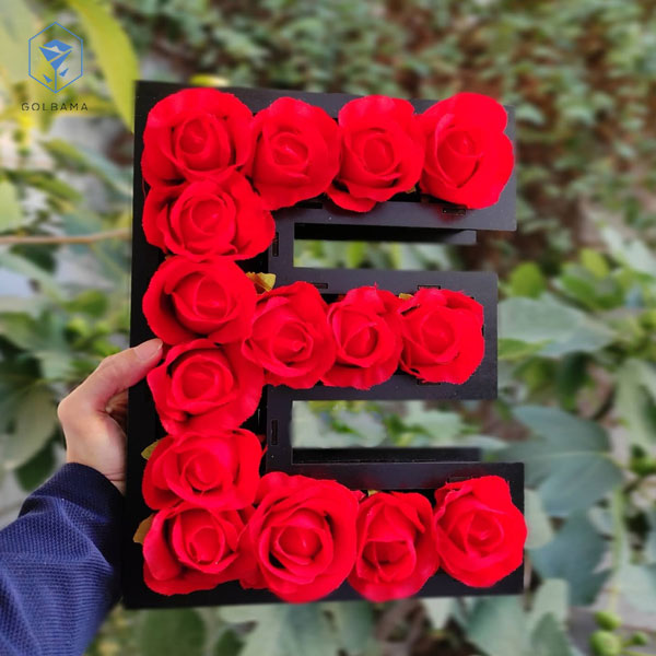 قیمت باکس گل مصنوعی حروف