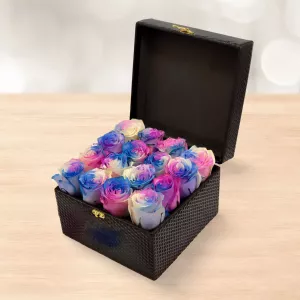 باکس گل هفت رنگ متوسط