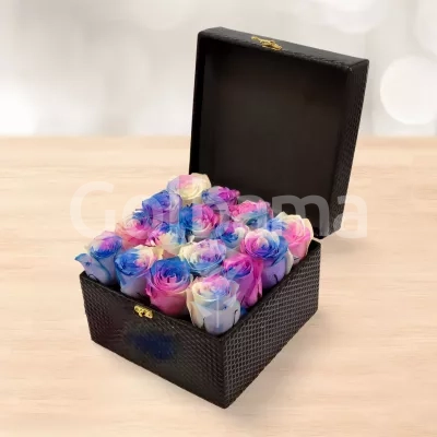 باکس گل هفت رنگ متوسط