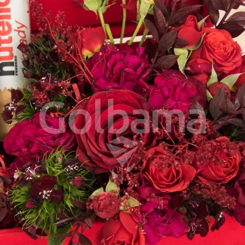 باکس گل ولنتاین طرح 24