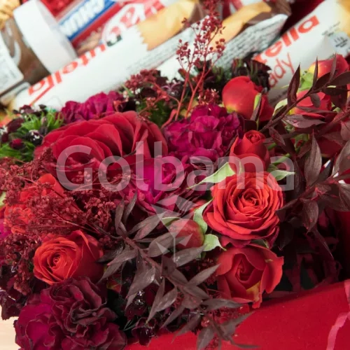 باکس گل ولنتاین طرح 24