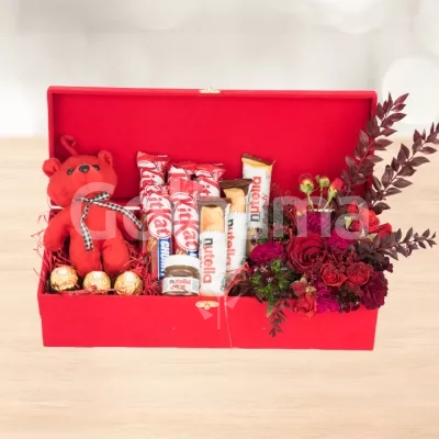 باکس گل ولنتاین طرح 24