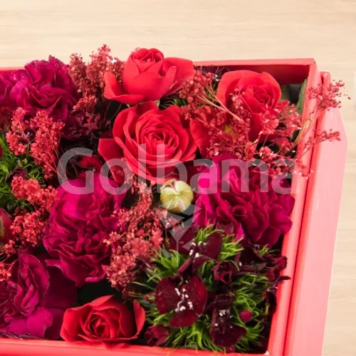 باکس گل ولنتاین طرح 27