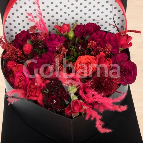 باکس گل ولنتاین طرح 30