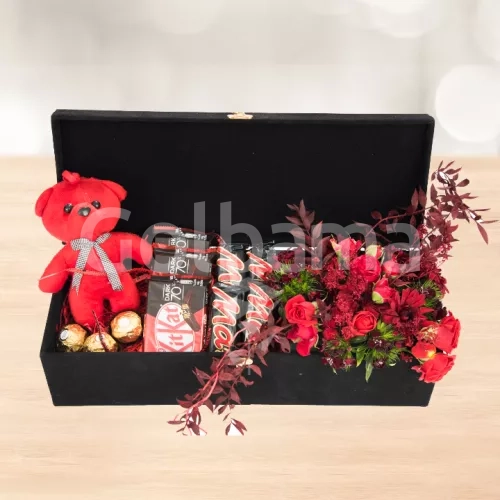 باکس گل ولنتاین طرح1