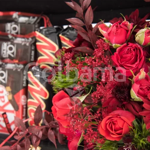 باکس گل ولنتاین طرح1