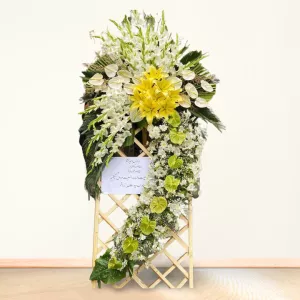 تاج گل پایه شبکه ای آنتریوم اوریانتال