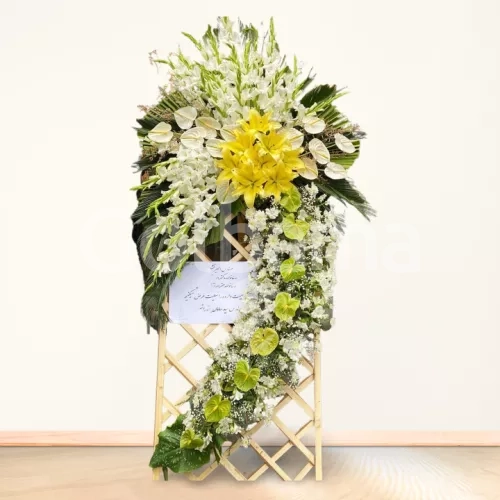 تاج گل پایه شبکه ای آنتریوم اوریانتال