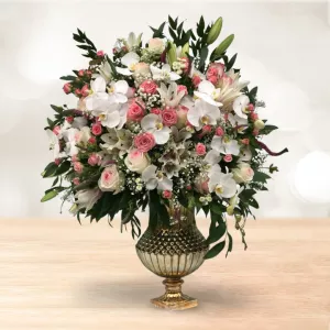 جام گل ارکیده لیلیوم کوتاه