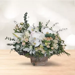 جام گل رز مینیاتوری و ارکیده