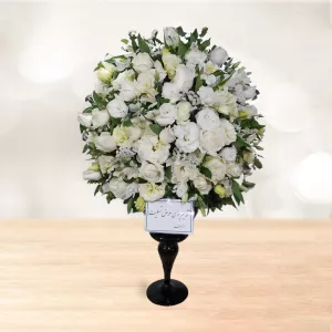 جام گل متوسط عرض تسلیت