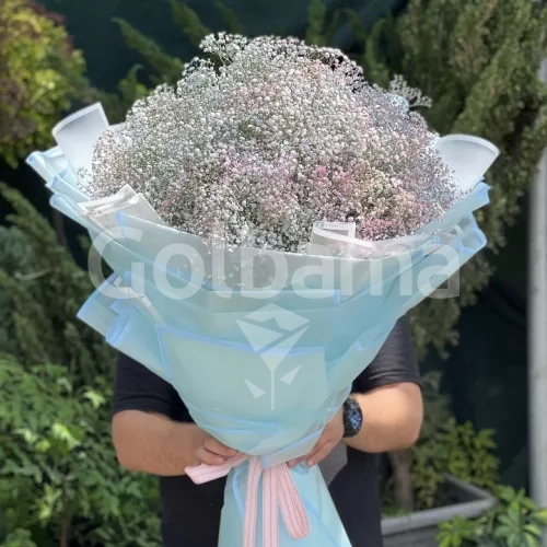 دسته گل بزرگ ژیپسوفیلا