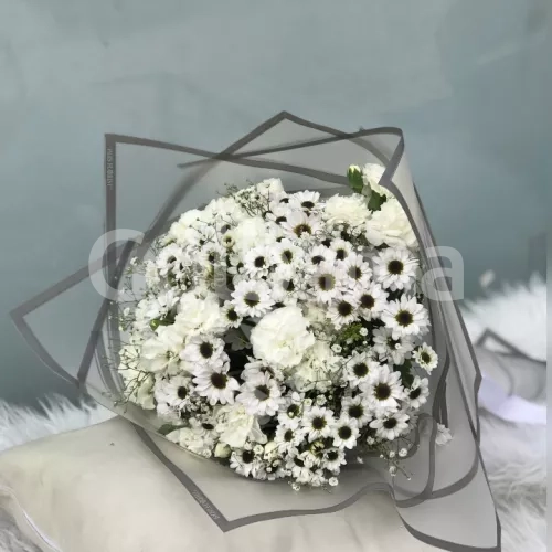 دسته گل داوودی مارگریتی میخک