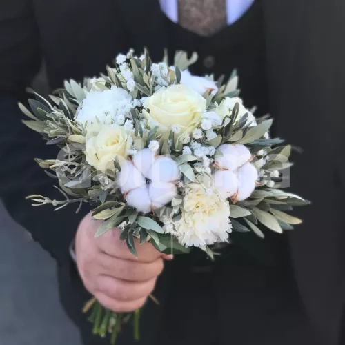 دسته گل عروس مدل 26