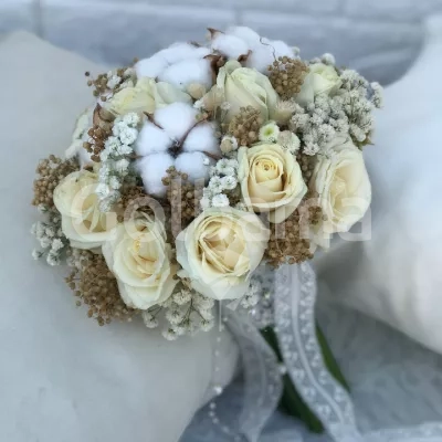 دسته گل عروس مدل 27