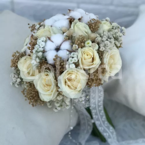 دسته گل عروس مدل 27