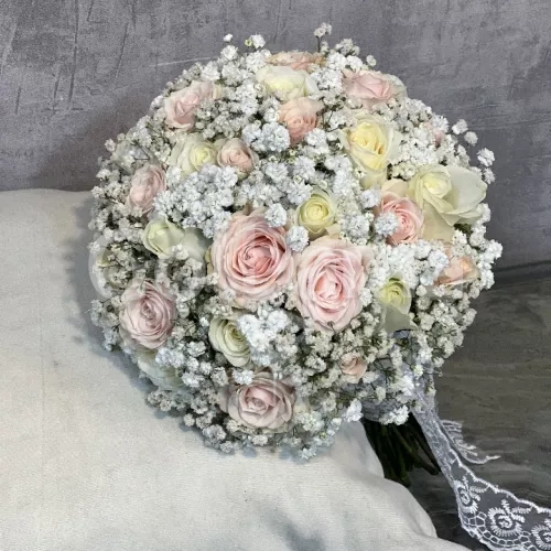 دسته گل عروس مدل 34