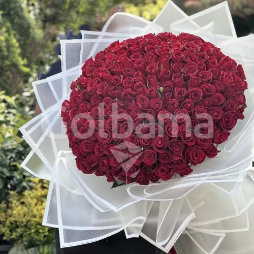 دسته گل غول پیکر رز