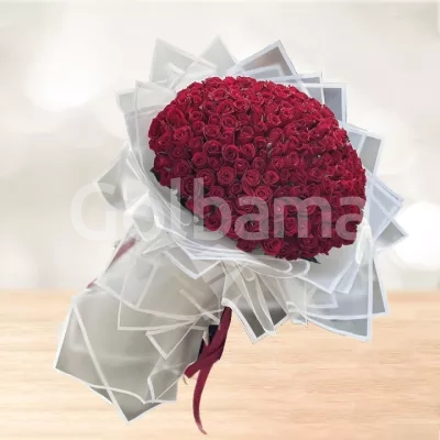 دسته گل غول پیکر رز