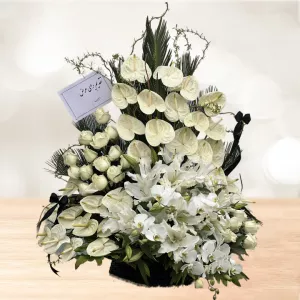 سبد گل بزرگ مناسبتی