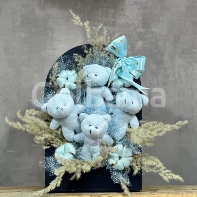 باکس عروسکی خرسی متوسط مدل 2