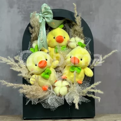 باکس عروسکی جوجه متوسط
