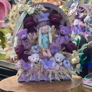 باکس عروسکی خرسی متوسط