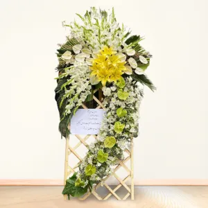 تاج گل پایه شبکه ای آنتریوم اوریانتال