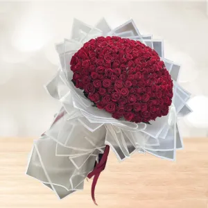 دسته گل غول پیکر رز